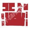 ER- C86R Cab Interior Kit without Headliner - Red