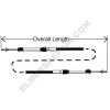 CC- A67296 Throttle Cable