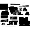 ER- CA703 Cab Interior Kit with Headliner - Black