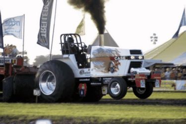 White Crow Europian Pulling Tractor