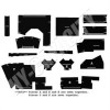 ER- CA702L Cab Interior Kit with Headliner - Black