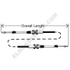 CC- A59434 Throttle Control Cable