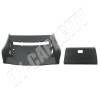 ER- C86H1 Cab Main Headliner (2pc Black Basket Weave)